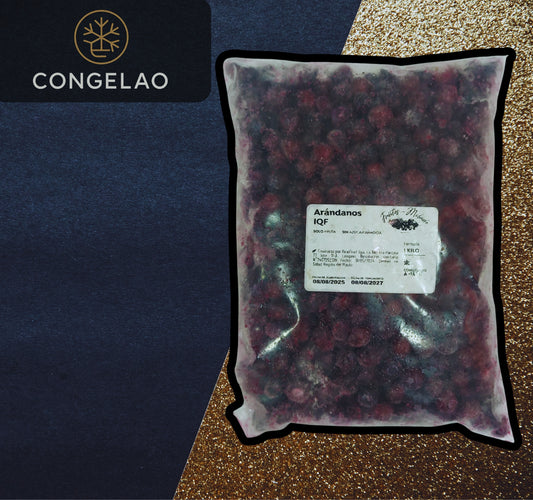 ARÁNDANOS CONGELADOS 1 KG (IQF)